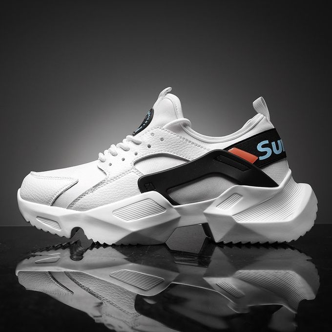 Sunshie Men Trendy Sneakers Summer New Casual Shoes-black An
